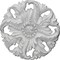 Ekena Millwork 4 7/8"OD x 5/8"P Medium Monique Round Rosette ROS04X04MO - alternate 1